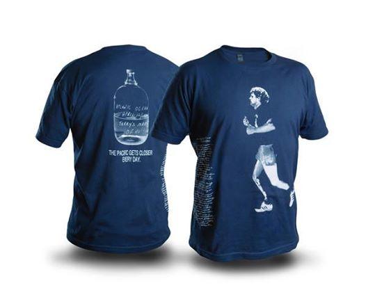 Entripy screen printed custom t-shirts for Terry Fox Foundation participants for the Marathon of Hope run.