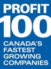 Entripy named Profit 100 Canada's fastest growing companies.