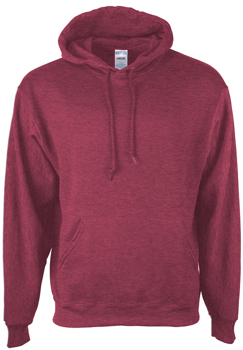 Maroon pullover custom hoodie is the popular sweatshirt used to print custom school logos.