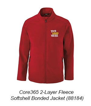 Core365 2-Layer Fleece Softshell Bonded Jacket