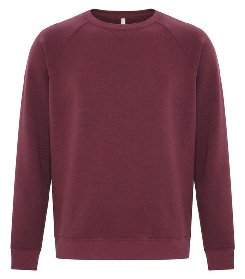 Custom crewneck sweater for keeping warm in casual workplaces, team spirit wear and school uniform pieces.