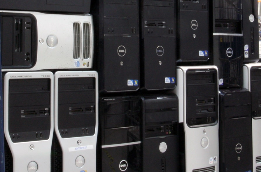 Entripy Gives Back - Dozens of Computers Donated