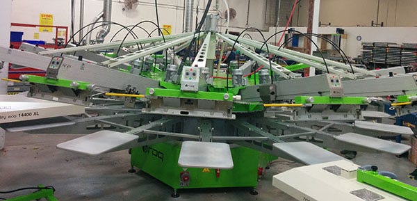 Introducing Our New Printing Press For Your Custom Clothing