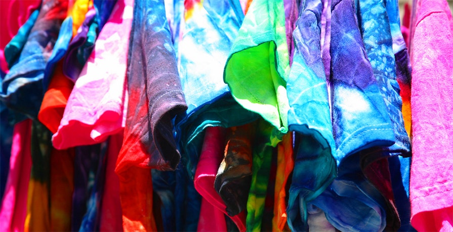 Printing On Tye Dye Custom Shirts